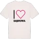 Jag älskar Dąbrowa t-shirt stort tryck