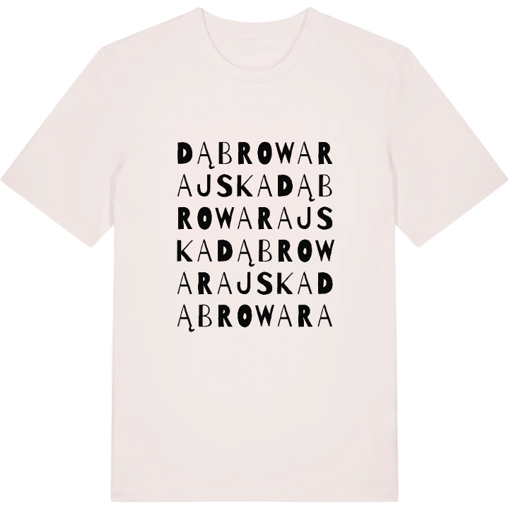 Dąbrowa Rajska ordlek t-shirt – t-shirt från PinShirt