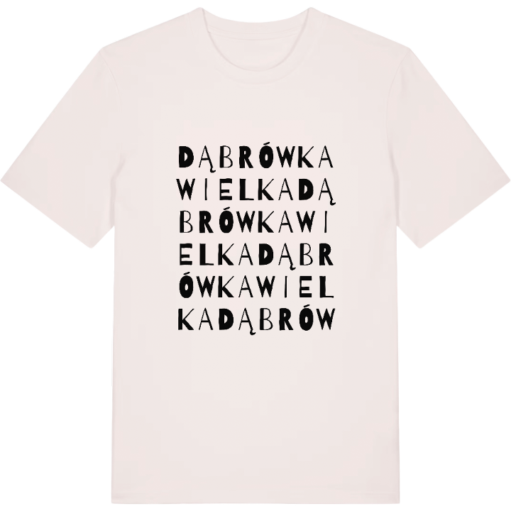 Dąbrówka Wielka ordlek t-shirt – t-shirt från PinShirt