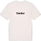 Dacker fetstil t-shirt
