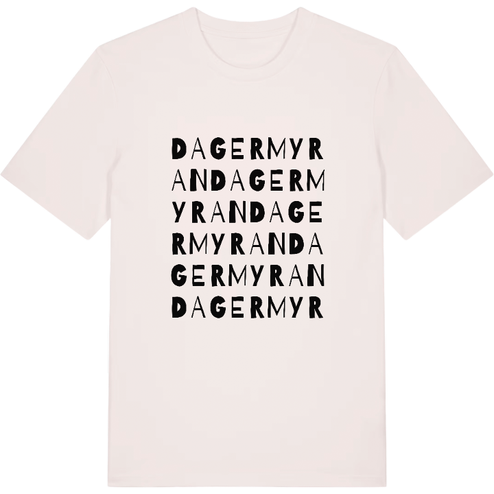 Dagermyran ordlek t-shirt – t-shirt från PinShirt