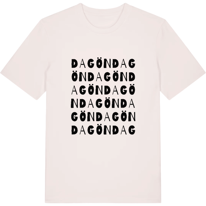 Dagön ordlek t-shirt – t-shirt från PinShirt