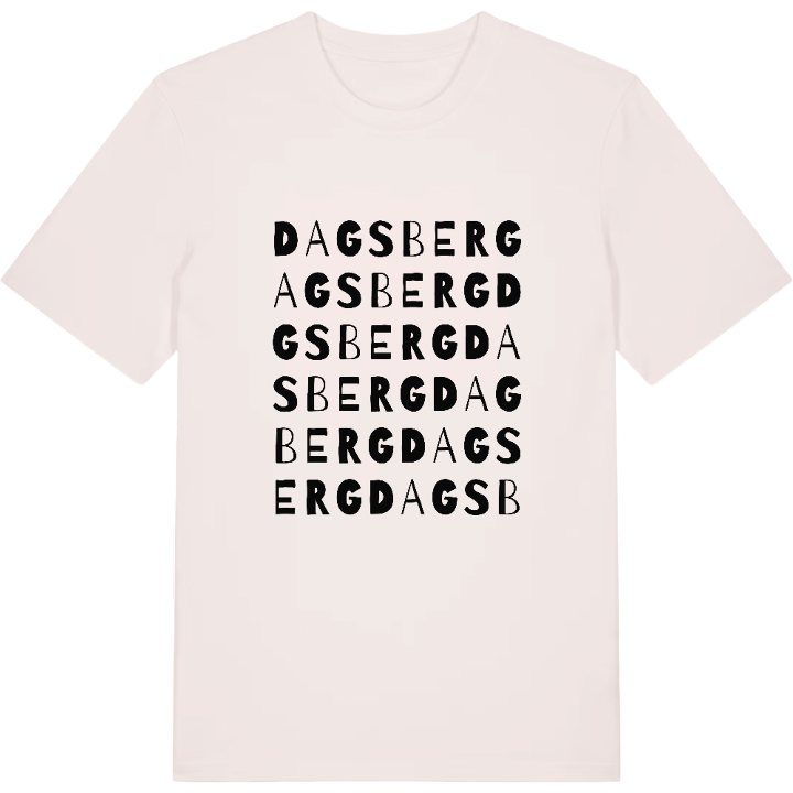 Dagsberg ordlek t-shirt – t-shirt från PinShirt