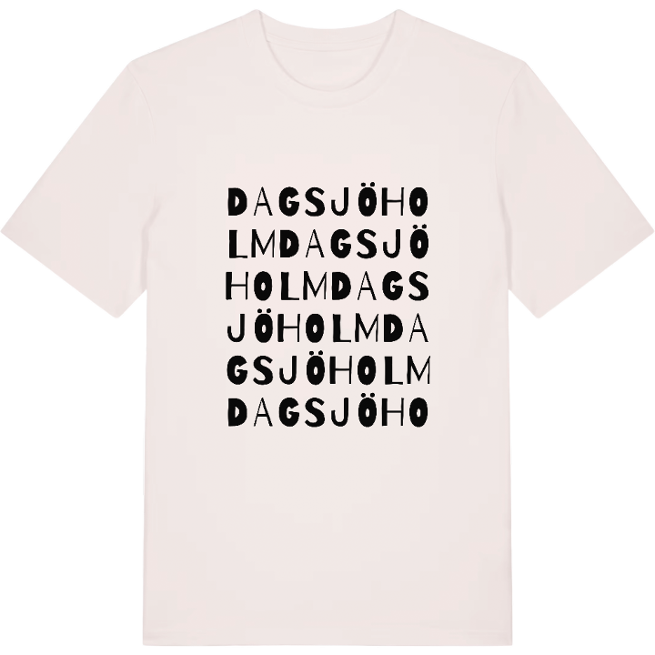 Dagsjöholm ordlek t-shirt – t-shirt från PinShirt