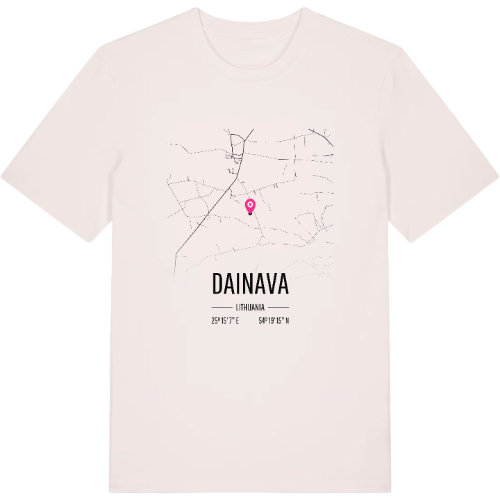 Dainava karta t-shirt – t-shirt från PinShirt