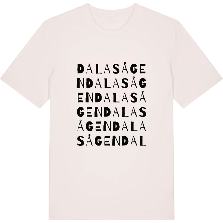 Dalasågen ordlek t-shirt – t-shirt från PinShirt