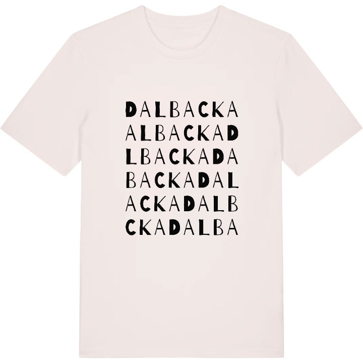 Dalbacka ordlek t-shirt – t-shirt från PinShirt