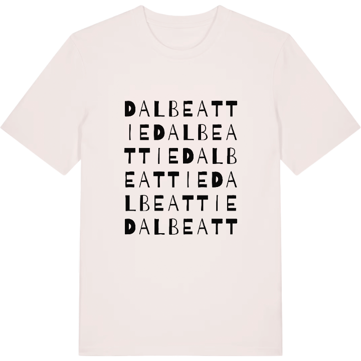 Dalbeattie ordlek t-shirt – t-shirt från PinShirt