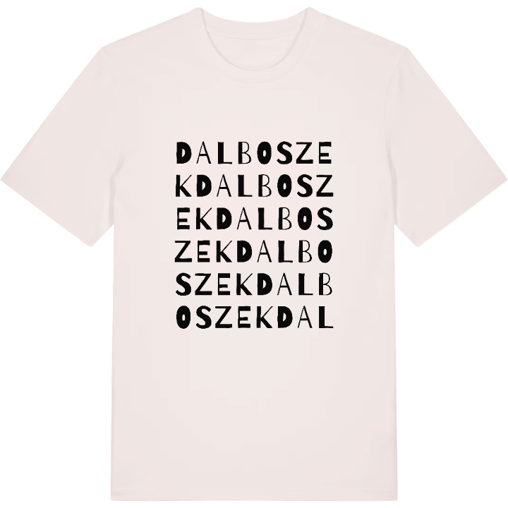 Dalboszek ordlek t-shirt – t-shirt från PinShirt