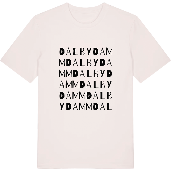 Dalbydamm ordlek t-shirt – t-shirt från PinShirt