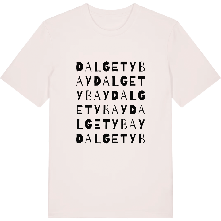 Dalgety Bay ordlek t-shirt – t-shirt från PinShirt