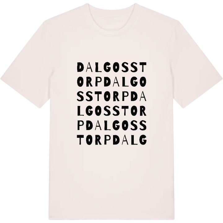 Dalgosstorp ordlek t-shirt – t-shirt från PinShirt