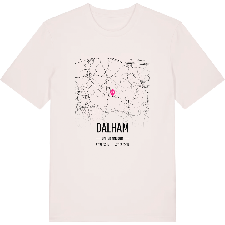 Dalham karta t-shirt – t-shirt från PinShirt