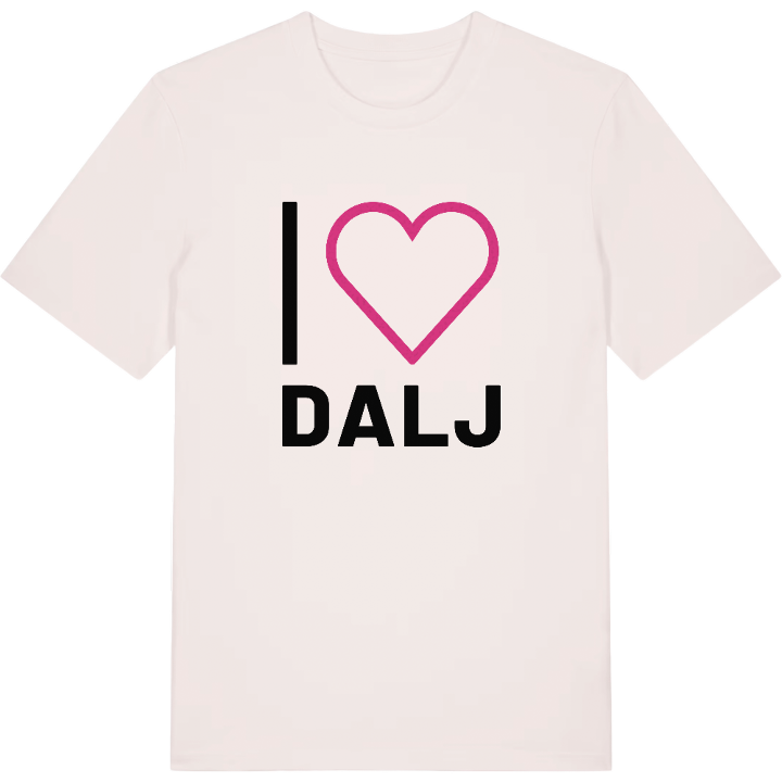Jag älskar Dalj t-shirt stort tryck – t-shirt från PinShirt