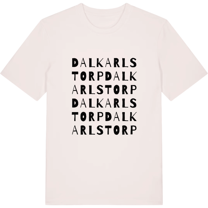 Dalkarlstorp ordlek t-shirt – t-shirt från PinShirt