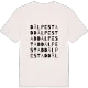 Dälpestad ordlek t-shirt