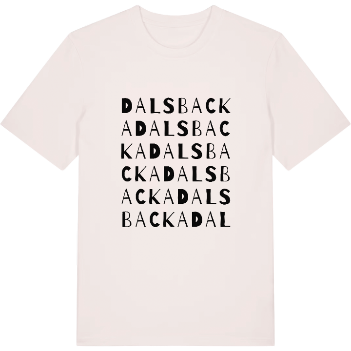 Dalsbacka ordlek t-shirt – t-shirt från PinShirt