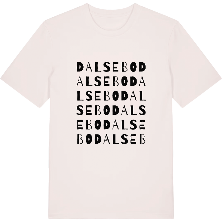 Dalsebo ordlek t-shirt – t-shirt från PinShirt