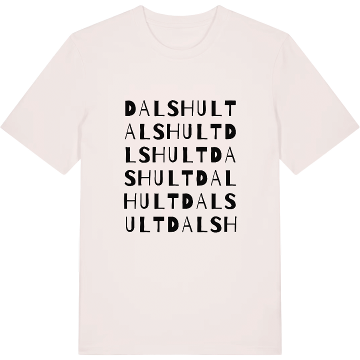 Dalshult ordlek t-shirt – t-shirt från PinShirt