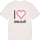 Jag älskar Dalsjö t-shirt stort tryck