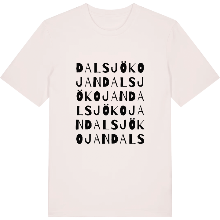 Dalsjökojan ordlek t-shirt – t-shirt från PinShirt