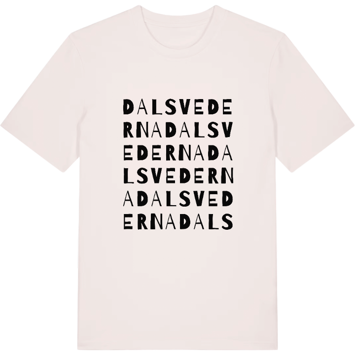 Dalsvederna ordlek t-shirt – t-shirt från PinShirt