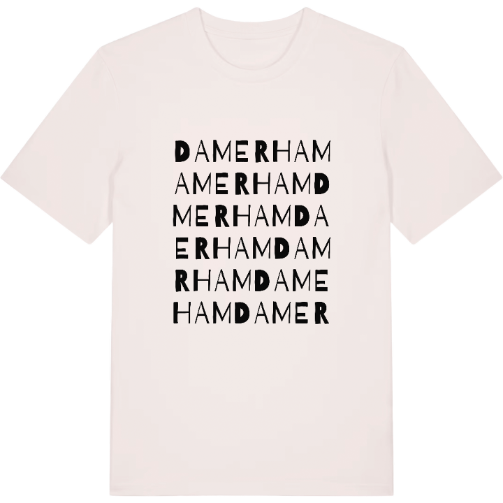 Damerham ordlek t-shirt – t-shirt från PinShirt