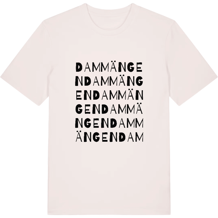 Dammängen ordlek t-shirt – t-shirt från PinShirt