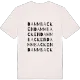 Dammbacken ordlek t-shirt