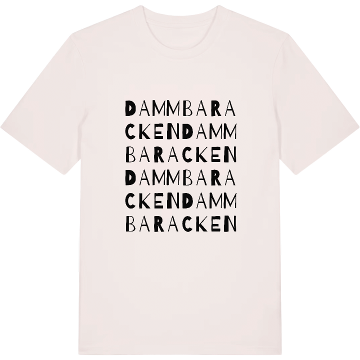 Dammbaracken ordlek t-shirt – t-shirt från PinShirt