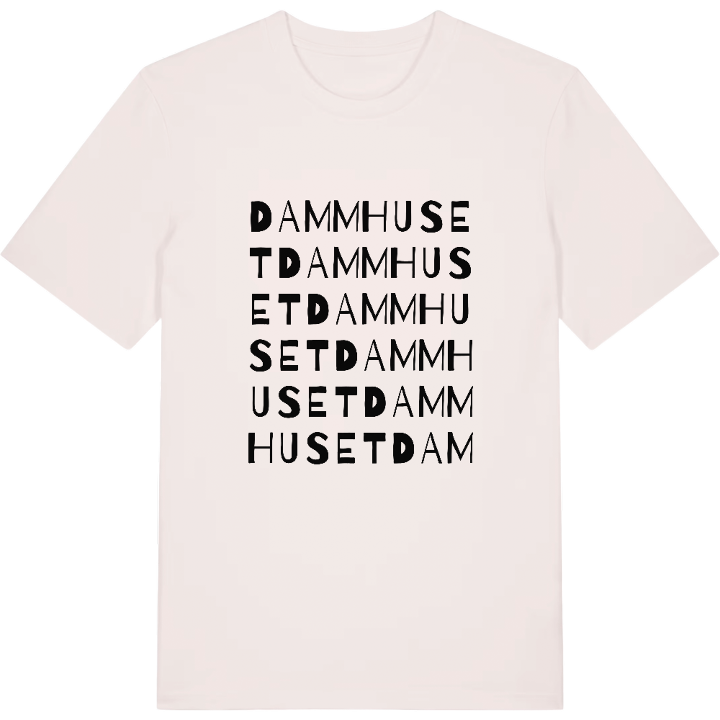 Dammhuset ordlek t-shirt – t-shirt från PinShirt