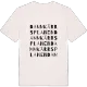 Dammkärrsplanen ordlek t-shirt