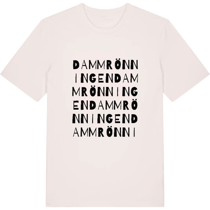 Dammrönningen ordlek t-shirt – t-shirt från PinShirt