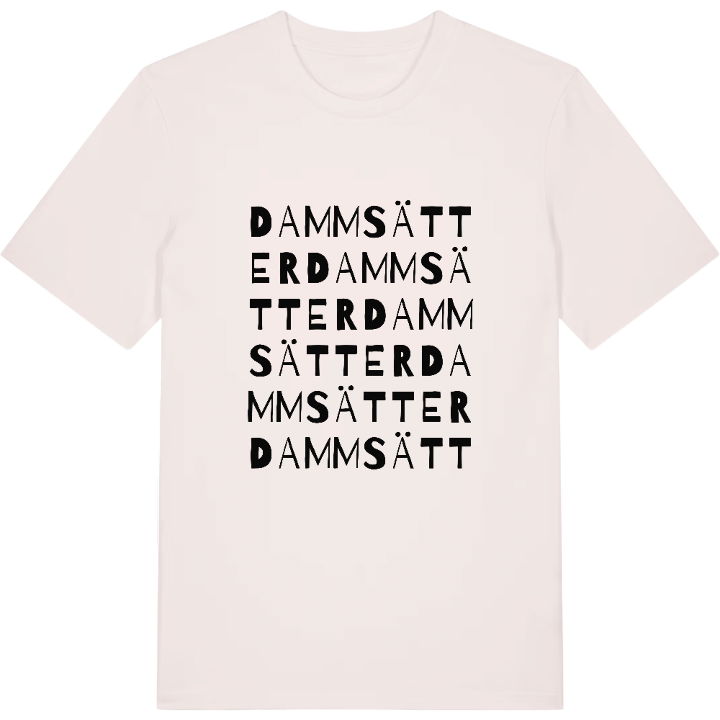 Dammsätter ordlek t-shirt – t-shirt från PinShirt