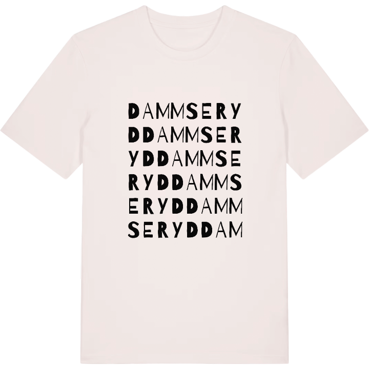 Dammseryd ordlek t-shirt – t-shirt från PinShirt