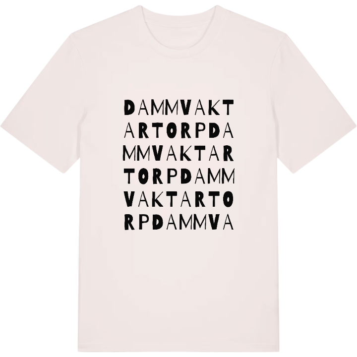 Dammvaktartorp ordlek t-shirt – t-shirt från PinShirt