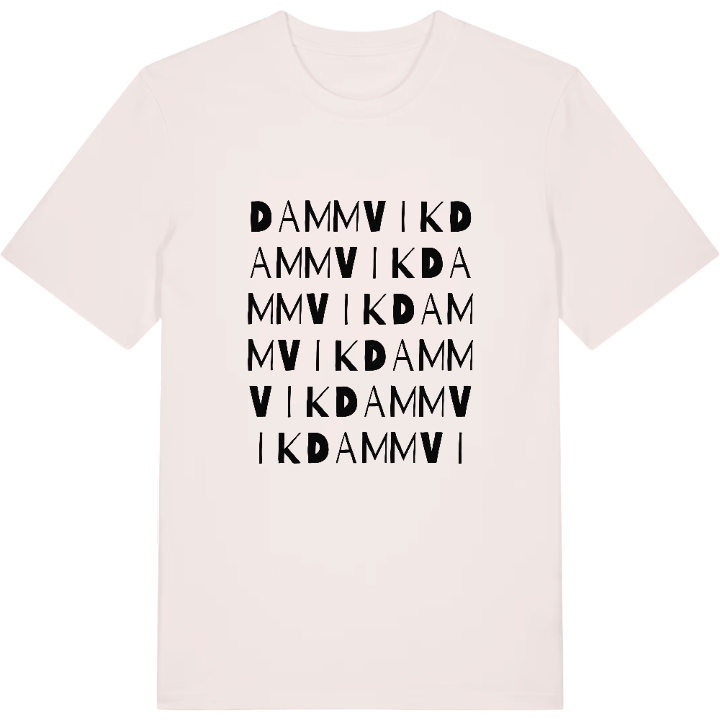 Dammvik ordlek t-shirt – t-shirt från PinShirt