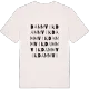 Dammvik ordlek t-shirt