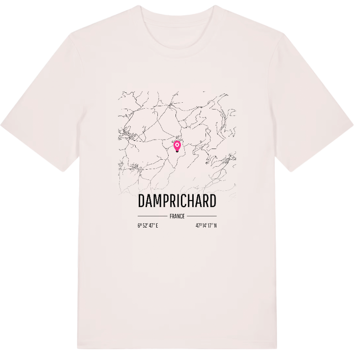 Damprichard karta t-shirt – t-shirt från PinShirt