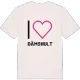 Jag älskar Dämshult t-shirt stort tryck
