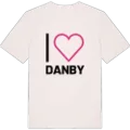 Jag älskar Danby t-shirt stort tryck