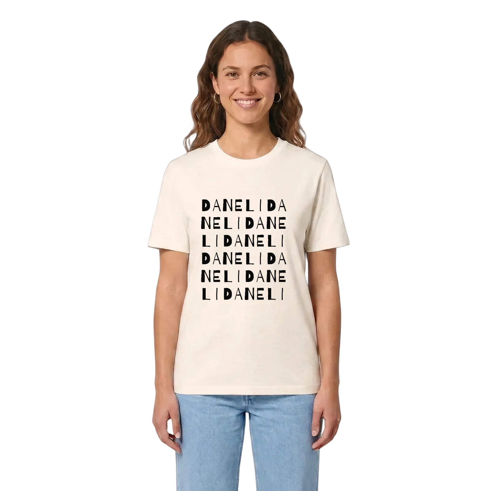 Daneli ordlek t-shirt – Vintage White, i miljö
