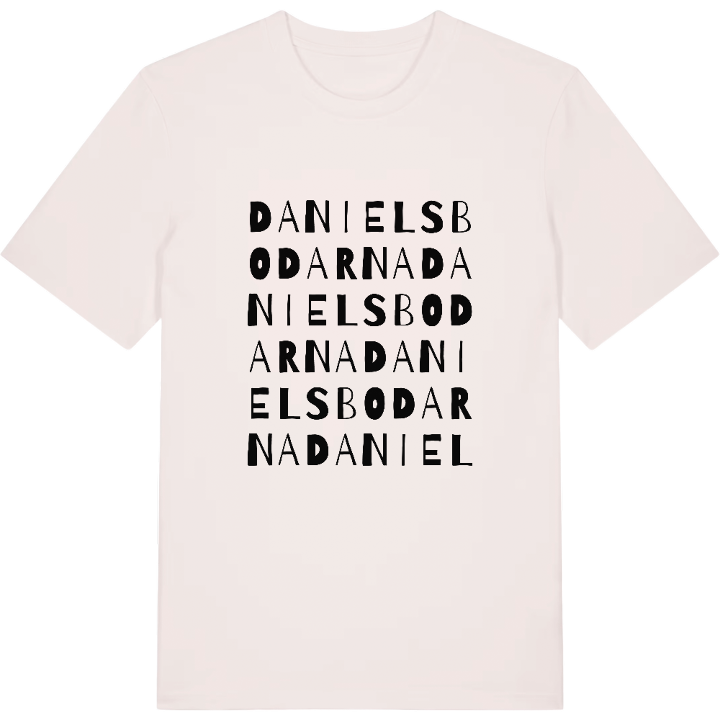 Danielsbodarna ordlek t-shirt – t-shirt från PinShirt