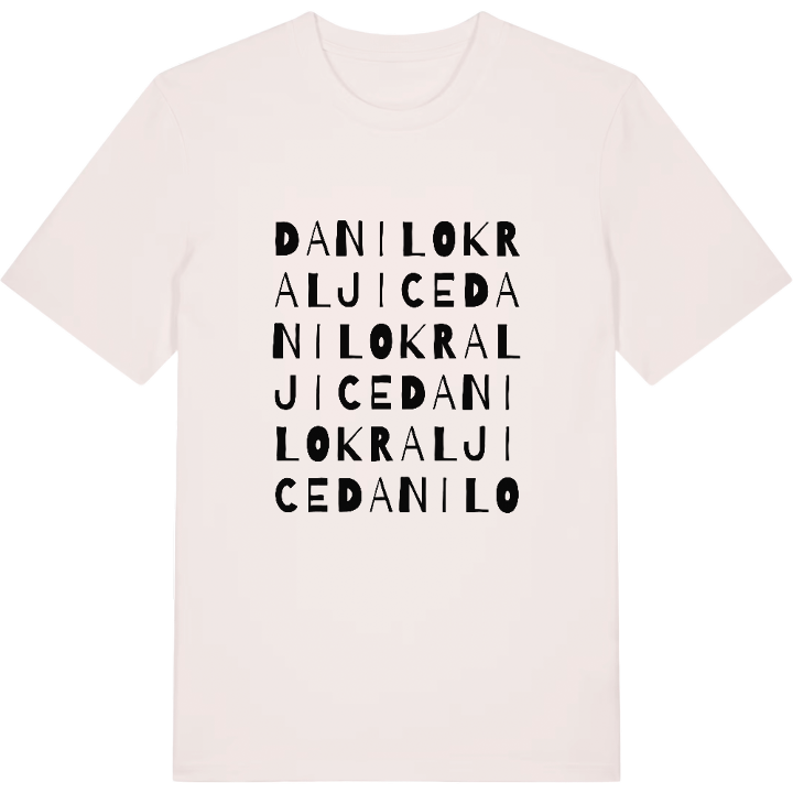 Danilo Kraljice ordlek t-shirt – t-shirt från PinShirt