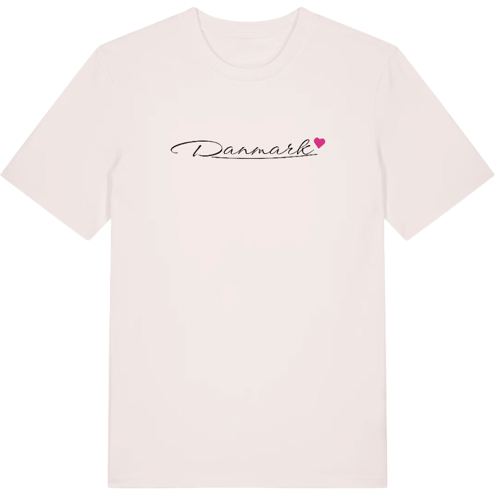 Danmark hjärta t-shirt – t-shirt från PinShirt