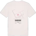 Danmark karta t-shirt