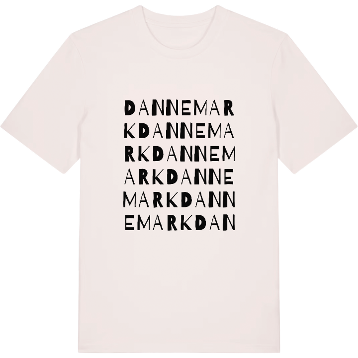 Dannemark ordlek t-shirt – t-shirt från PinShirt