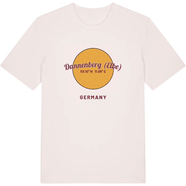 Dannenberg (Elbe) cirkel t-shirt – t-shirt från PinShirt