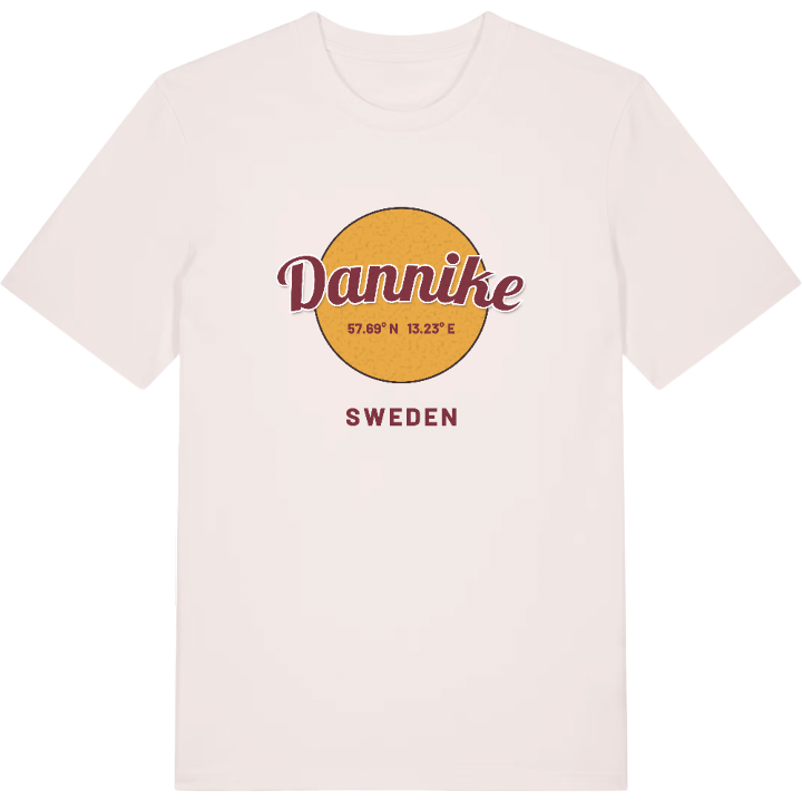 Dannike cirkel t-shirt – t-shirt från PinShirt