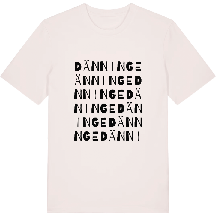 Dänninge ordlek t-shirt – t-shirt från PinShirt
